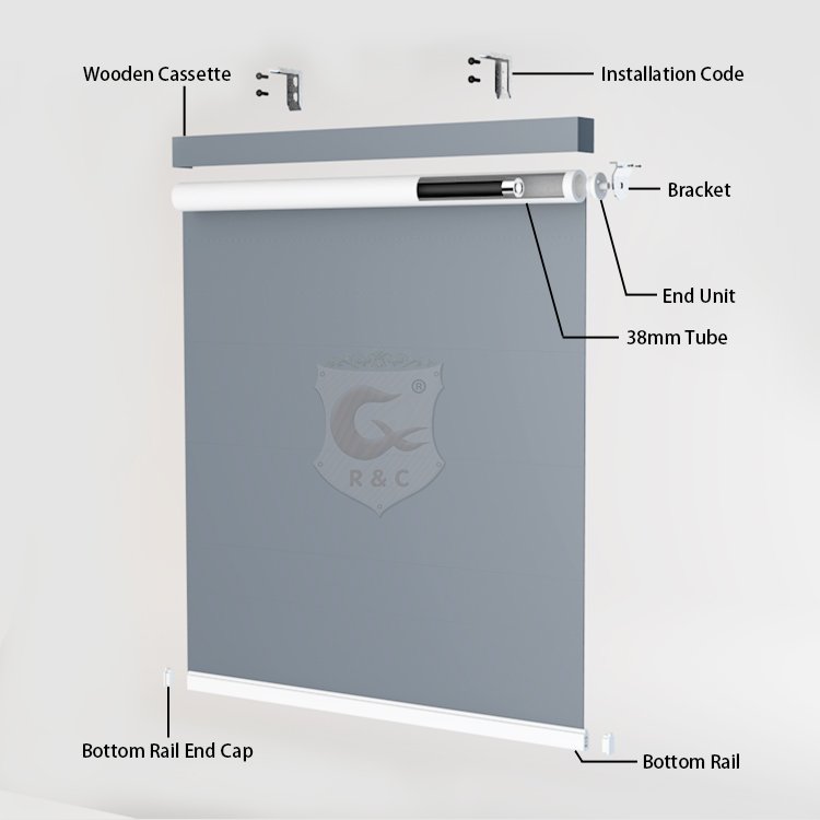 Manufacturer Motorised Roller Blinds for Windows