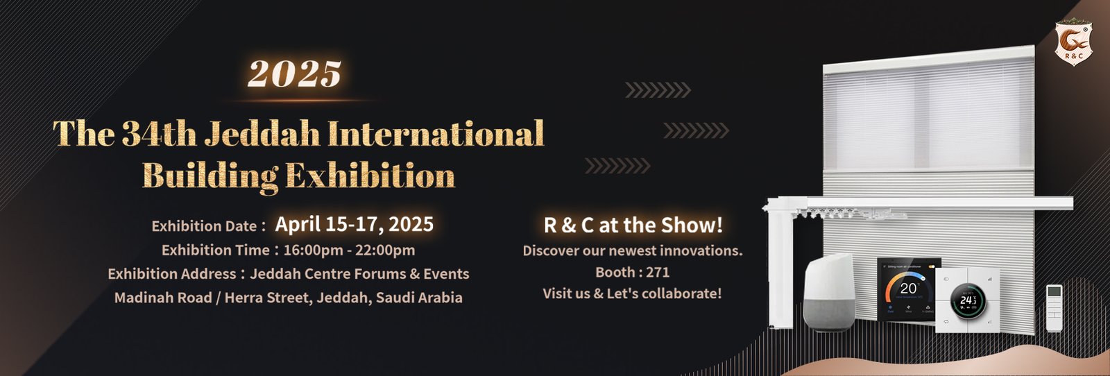 Join Us at the 34th Jeddah International Building Exhibition!